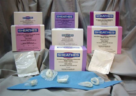 Sheaths™ Ultrasound Probe Cover Non-Sterile Narrow X-Long 1 X 12 Inch NonSterile For use with Transducer - Vaginal / Rectal (100/BX 6BX/CS) by Sheathing Technologies, Inc.  ID 25303